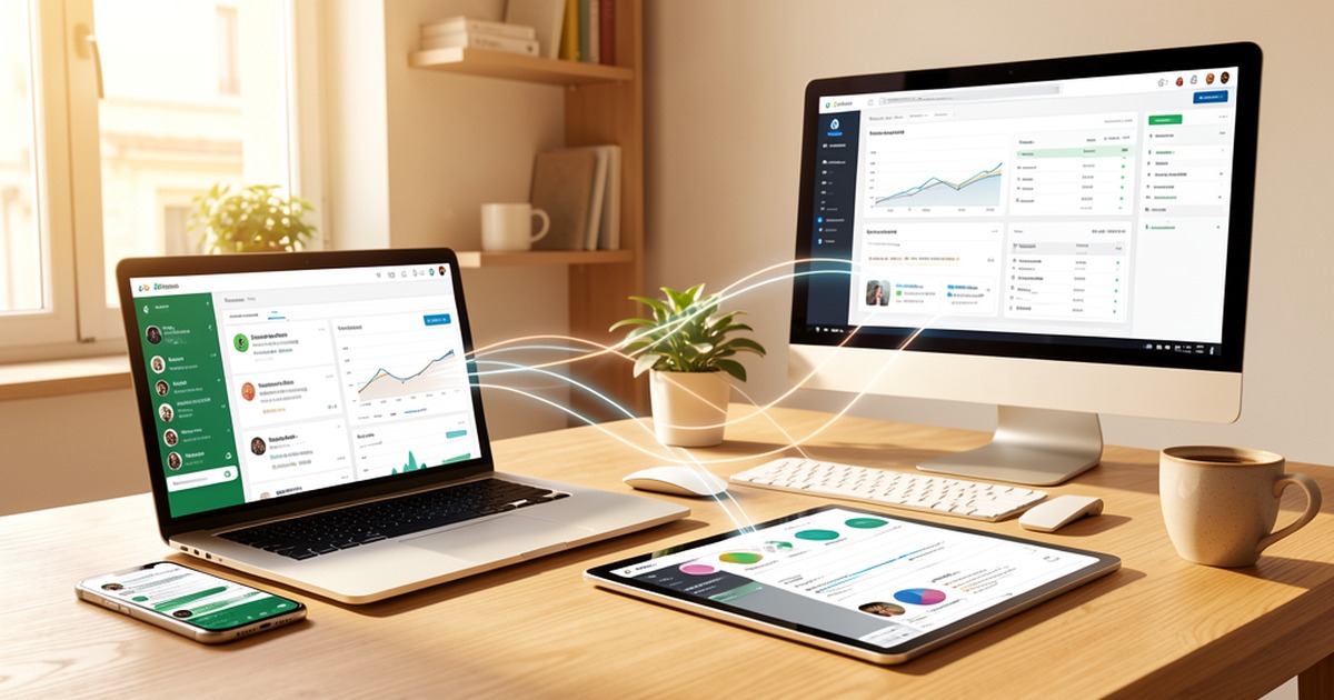 Marketing Omnicanal con IA para Pymes: Guía 2026 - Cliente digital conectado a múltiples canales