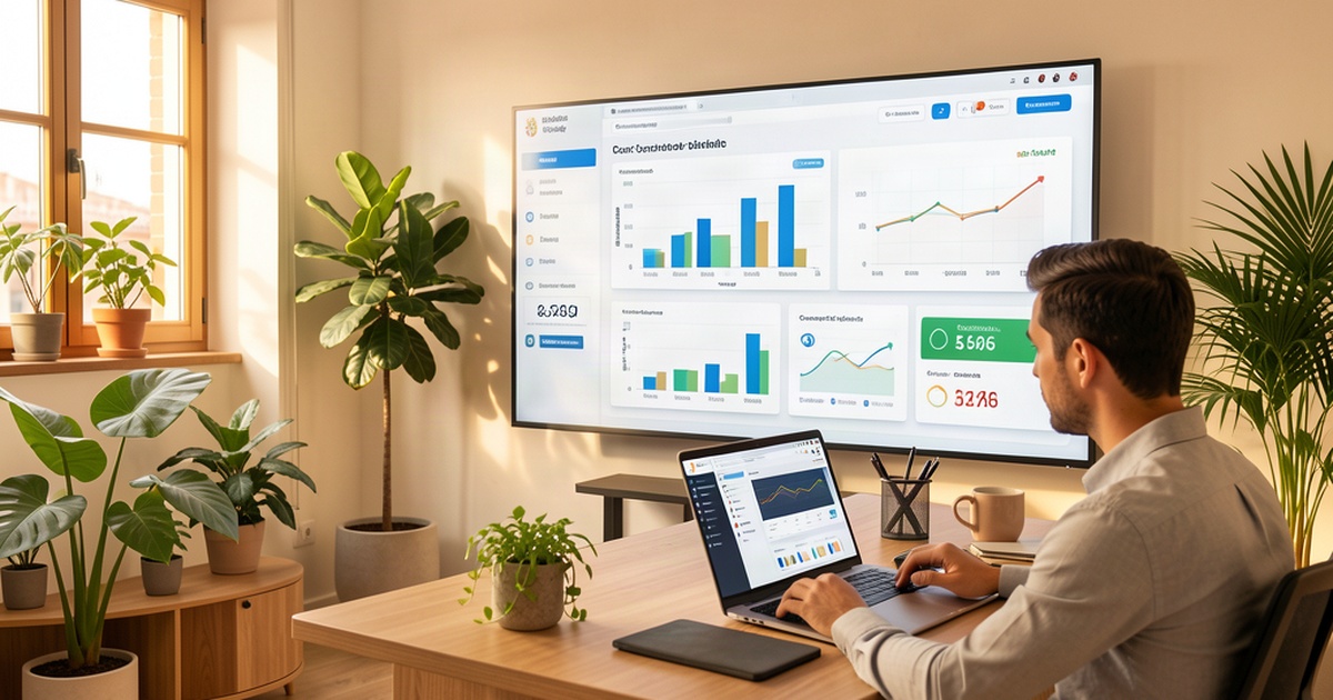 Conversion Rate Optimization con IA - panel de analítica y optimización