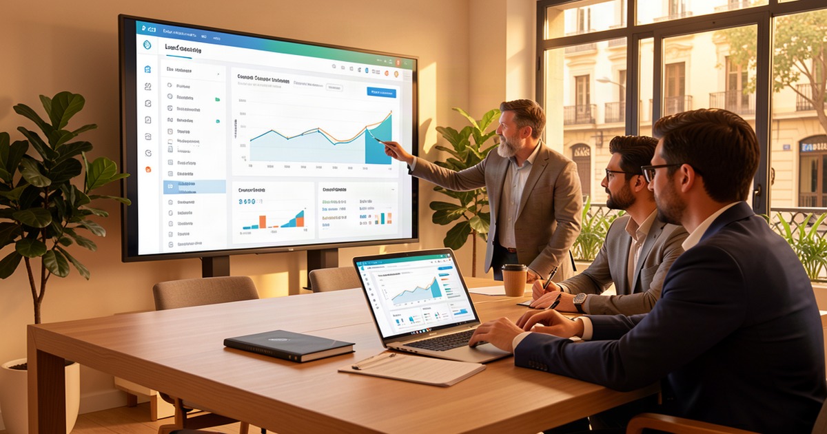 Lead Generation con IA para Pymes - dashboard analitico