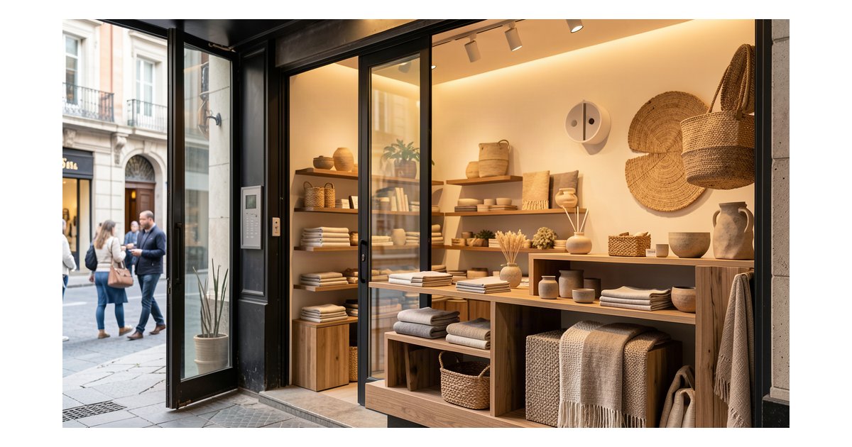 Marketing sensorial con IA para pymes 2026 - Experiencia multisensorial en tienda boutique