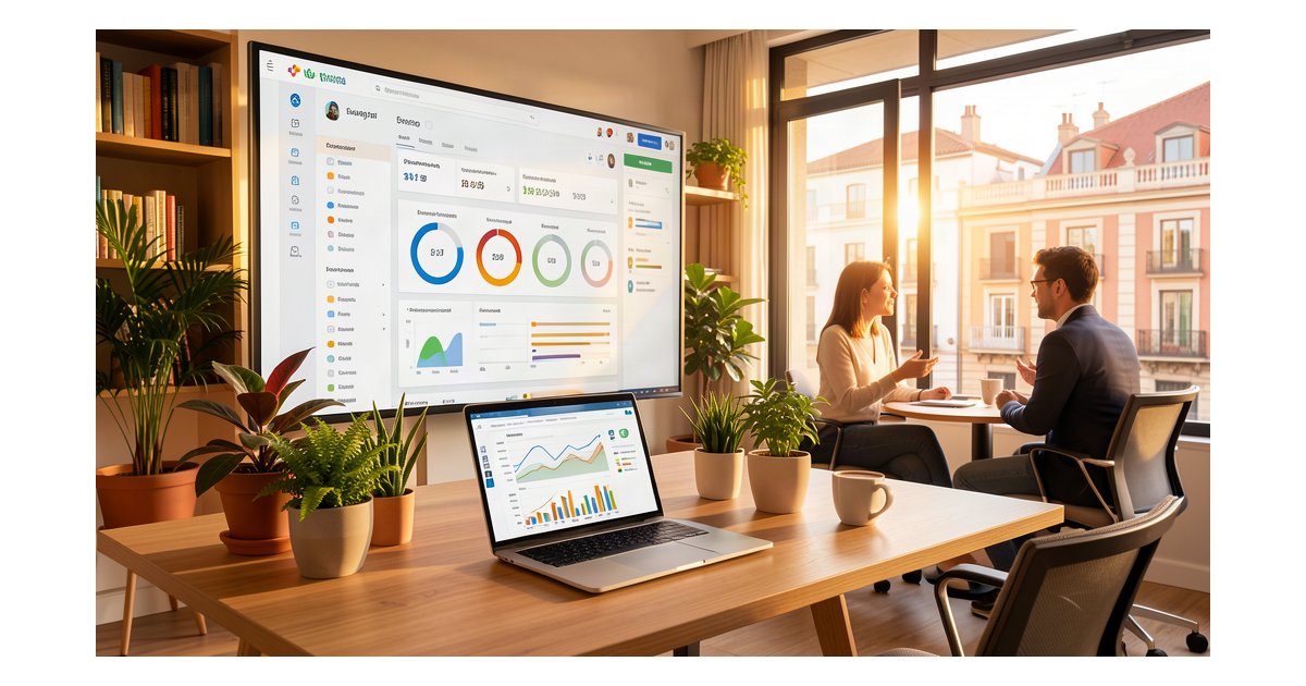 Market segmentation dashboard with AI analytics for SMEs - Clientelia 2026