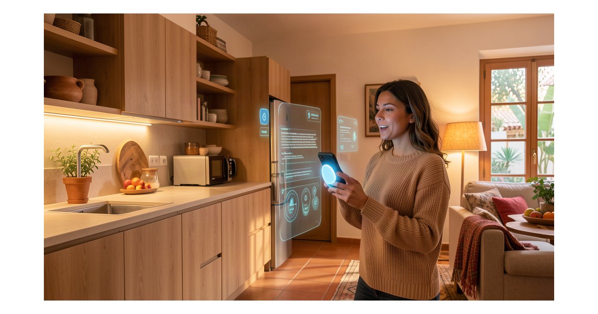 Voice Search SEO con IA para Pymes - Asistente de voz en hogar inteligente