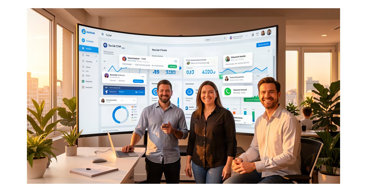 Imagen destacada sobre Social CRM con IA para Pymes 2026: Guía Completa