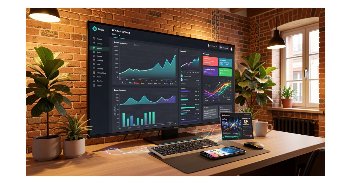 Social Media Analytics con IA dashboard para pymes